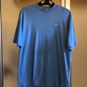 Nike Drifit blue short sleeve shirt